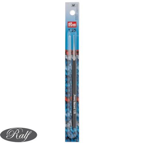 Croseta metalica cu maner din silicon, nr 1.25, 12.5 cm - Prym 175622